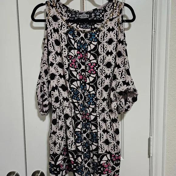 Angie boho tunic or dress L EUC - Picture 13 of 13